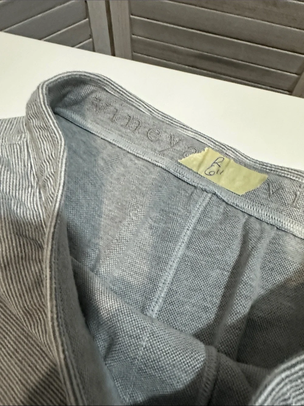 Vineyard Vines Gray Pinstripe Chino Pants size 16 boys